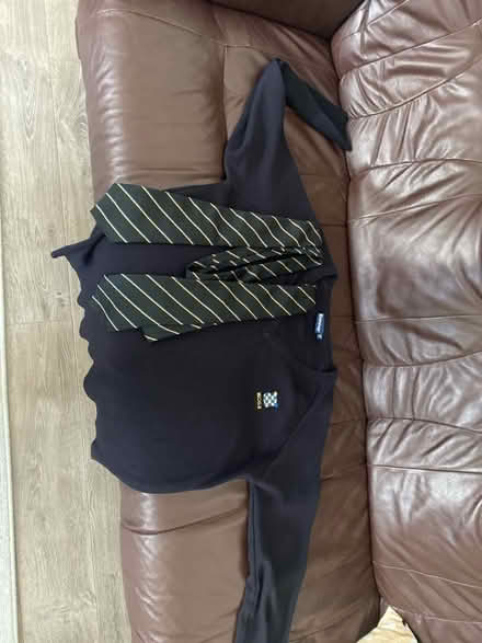 Photo of free WCGS jumper chest 38inches + 2 ties (Wallington SM6) #2