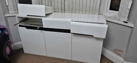 Photo of free White gloss cabinet (Derby littleover) #2