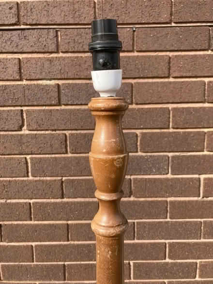 Photo of free Traditional wood standard lamp (Cleehill SY8) #2