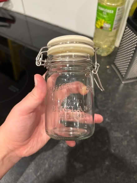 Photo of free Glass Jar with ceramic lid for sugar or tea (Woodingdean BN2) #4
