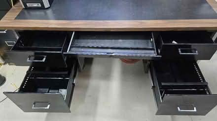 Photo of free Metal Office Desk (Collindale) #2