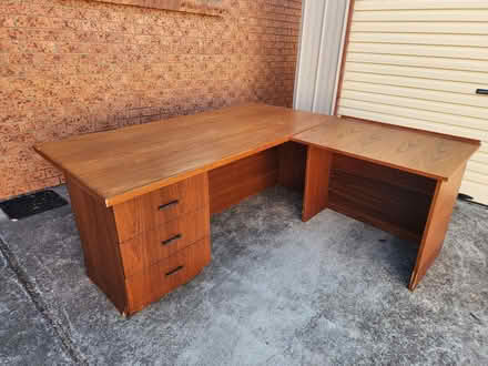 Photo of free Wooden desk (Wanniassa) #1