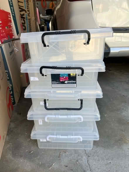 Photo of free Plastic stacking boxes (Wanniassa) #3