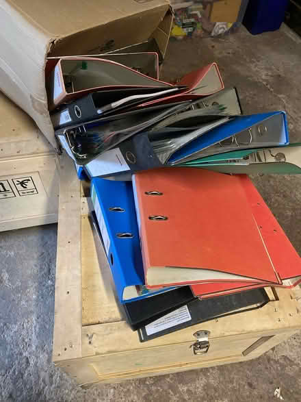 Photo of free Box of folders (Cork city) #2