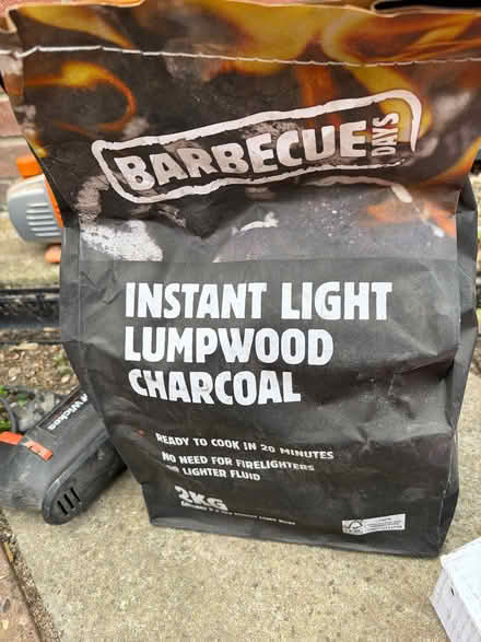 Photo of free Instant light lump wood charcoal - 2kg (Saint George's CO2) #1