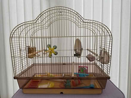 Photo of free Bird cage with accessories (Cross hills Keighley Bd20) #2