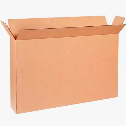 Photo of Cardboard TV Box to fit 135cmx75cm (PL4 Greenbank.) #1
