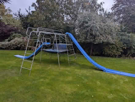 Photo of free Climbing frame with 2 slides and slide extensions (Bramhope LS16) #1