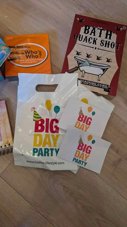 Photo of free Box of kids party bag fillers (Halstead CO9) #3