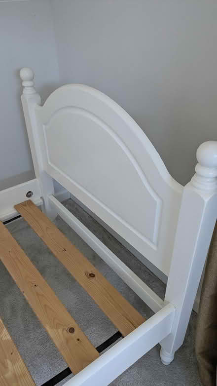 Photo of free Single wooden slat bed (CR3) #2