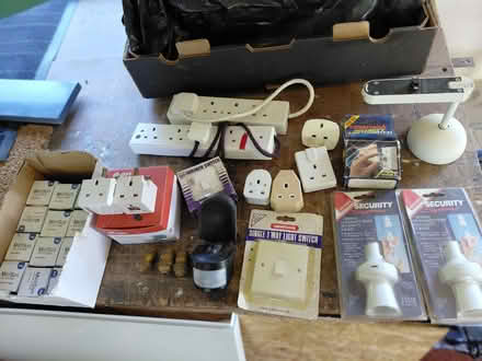 Photo of free Misc. Electrical items job lot (Knowle SY8) #1