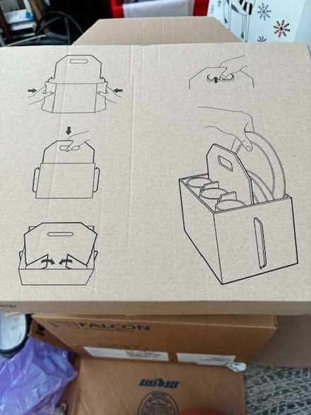 Photo of free Boxes for storing/moving glasses/mugs/plates (Headington Quarry OX3) #2