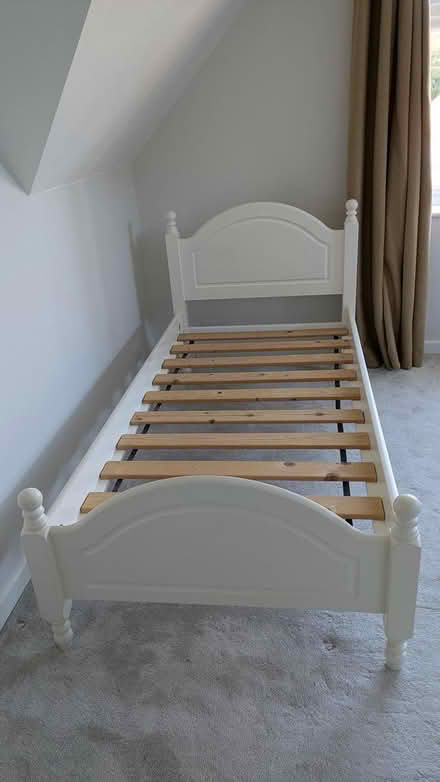 Photo of free Single wooden slat bed (CR3) #1