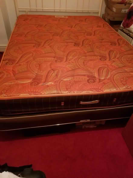 Photo of free Mattress and base (Brimington) #2
