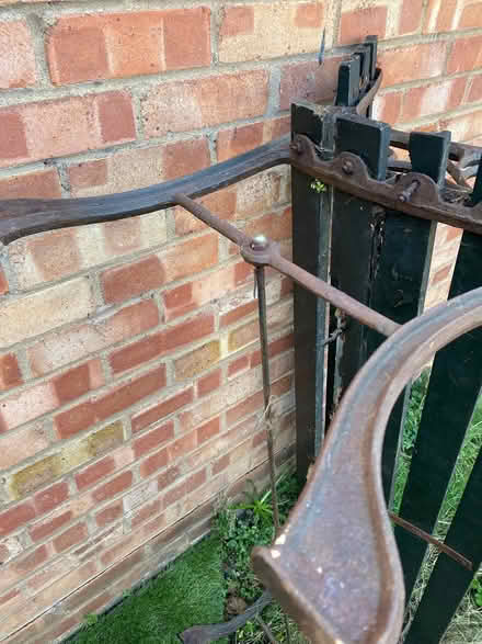 Photo of free Very Old Cast Iron/Wood Garden Seat (Cheltenham Fairview GL52) #3