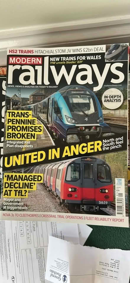 Photo of free Modern Railways magazines (Eynesbury PE19) #3