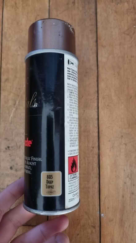 Photo of free Metal finish spray (South hampstead NW8) #2