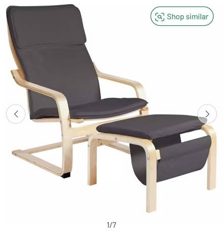 Photo of free Chair with footstool (Lindley HD3) #1