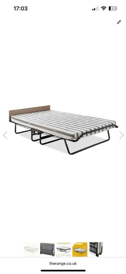 Photo of free Folding small double bed (Trowbridge BA14) #4
