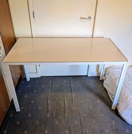 Photo of free Glass Top Table, 130cm x 70cm x 75cm (PL4) #2