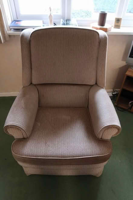 Photo of free parker knoll 2-seater sofa and chair (Ludlow SY8) #1