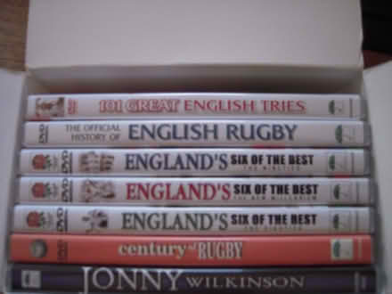 Photo of free DVDs of English Rugby (Maidenhead SL6) #2