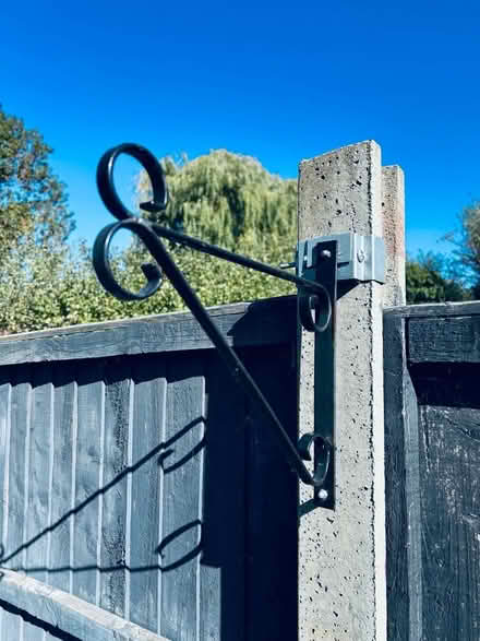 Photo of free Hanging basket bracket & fence post clamp (Sudbury Hill HA1) #2