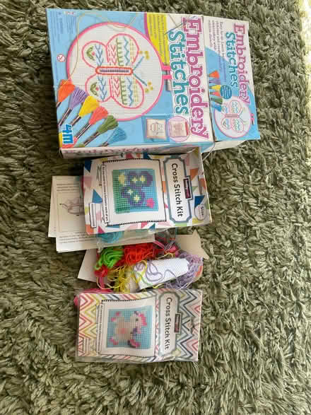 Photo of free Mixed collection of cross stitch/ embroidery (some parts mi) (Oakridge RG21) #1