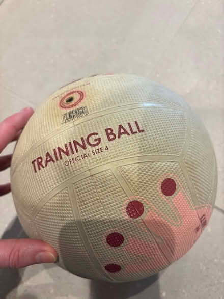 Photo of free Netball training ball (Widcombe) #2