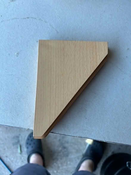 Photo of free Wooden Shelf Brackets (Wallington PO16) #3