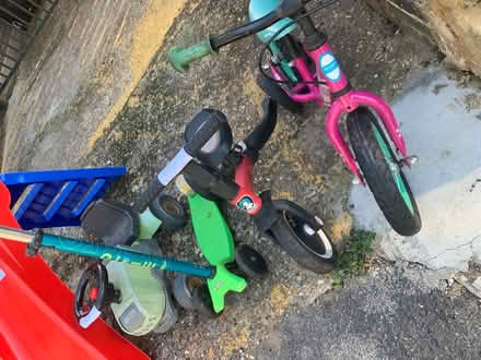 Photo of free Children’s Slide & bikes (Dee SW15) #3