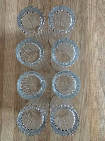 Photo of free Royal Doulton tall glass tumblers x 8 (Ashtead KT21) #1