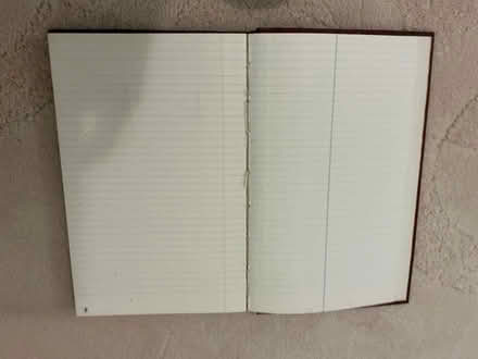 Photo of free Part-used Minute Books - scrap lined paper (Booker HP12) #4