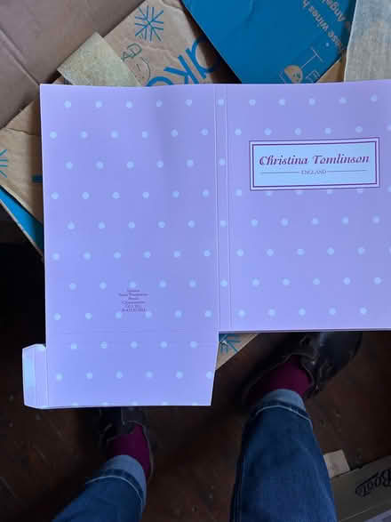 Photo of free A5 self assembly folders (South Woodchester GL5) #1