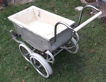 Photo of free Large Vintage Dolls Pram for doll display. (Barton OX3) #2