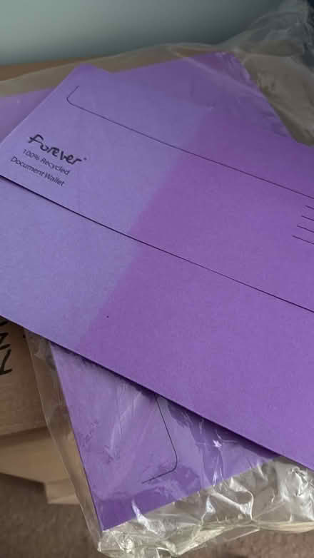 Photo of free document wallets (Town Centre Cheltenham) #1