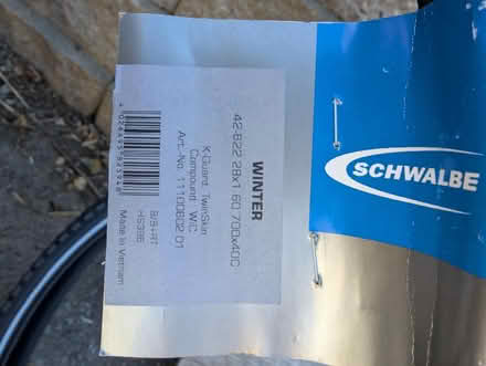 Photo of free Winter tires for 29" bike (Near Derryfield.) #1