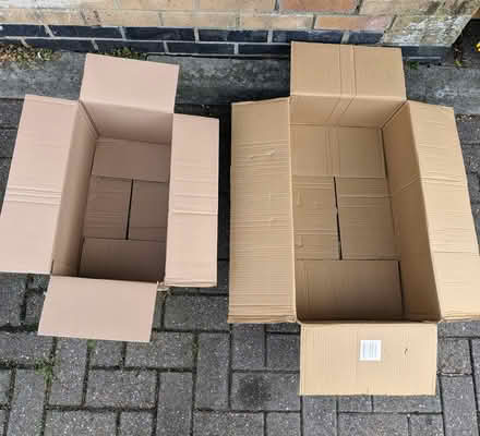 Photo of free Small moving boxes (PL4 Greenbank.) #1