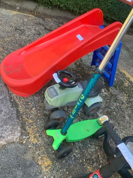 Photo of free Children’s Slide & bikes (Dee SW15) #4