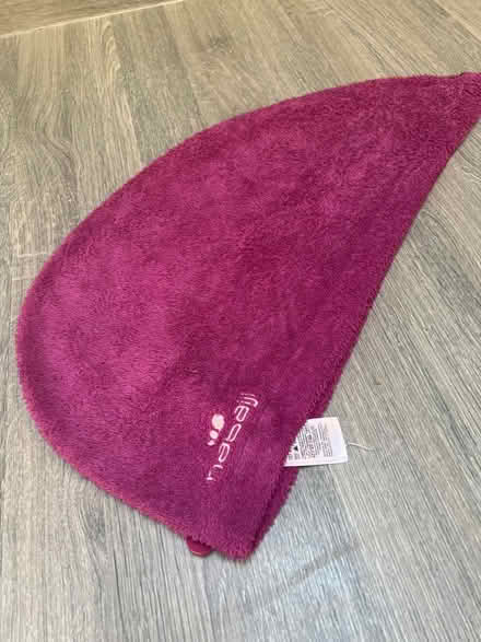 Photo of free Nabaiji Hair Towel. Burgundy. Good condition. (Southsea PO4) #1
