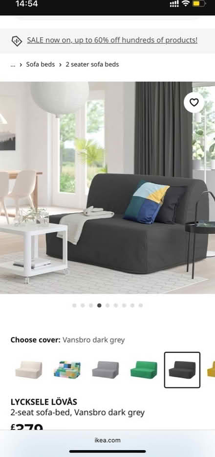 Photo of free IKEA sofa bed (N1) #2