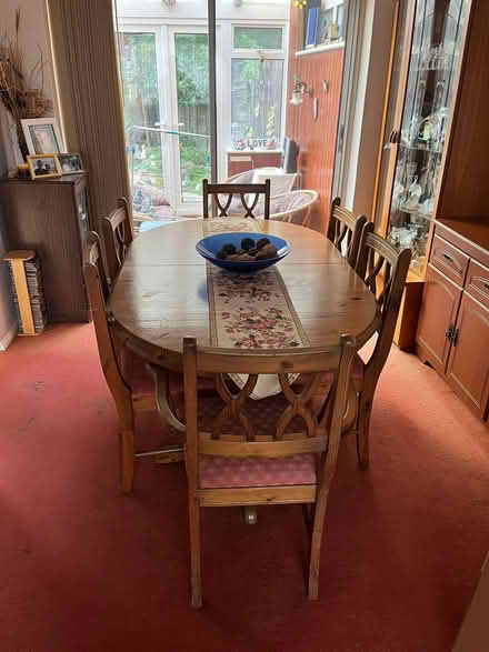 Photo of free Sofa n 8 seater table (Orpington kent br5 2ad) #1