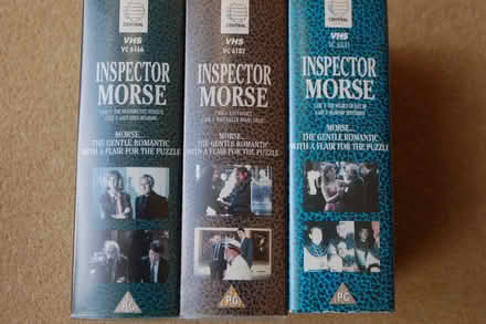Photo of free Box set of Inspector Morse Programmes. (Polesworth B78) #1