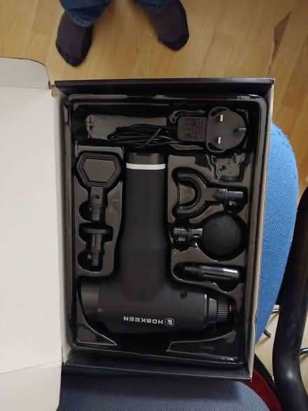 Photo of free Massage Gun with attachments. Needs repairing (Netherfield, Kendal LA9) #1