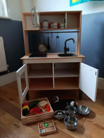 Photo of free IKEA Duktig play kitchen with various accessories (Ladywell SE13) #1