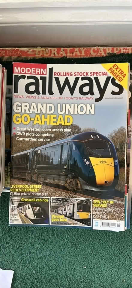 Photo of free Modern Railways magazines (Eynesbury PE19) #2