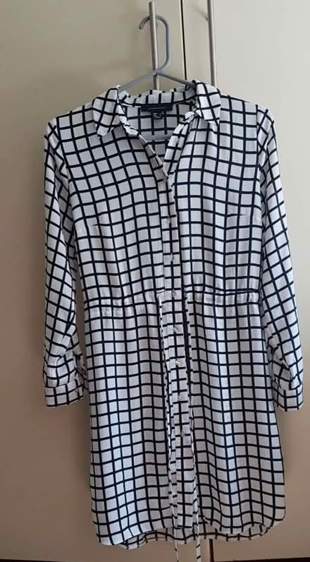Photo of free Checkered long shirt /tunic UK 8 (South hampstead NW8) #1