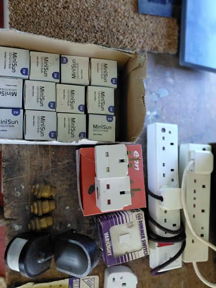 Photo of free Misc. Electrical items job lot (Knowle SY8) #3