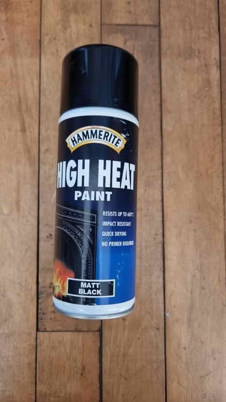Photo of free Hammerite high heat black paint (South hampstead NW8) #1