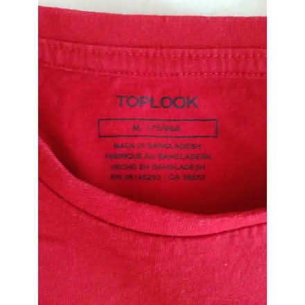 Photo of free TopLook Red Cotton T Shirt Men XS/S (South hampstead NW8) #2